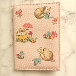 Cath Kidston Hedgehog Passport Holder RARE